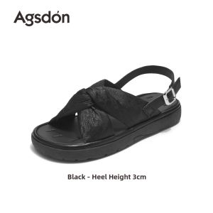 Agsdon | Comfortable Thick Sole Ladies Sandals Slides