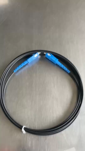 สายไฟเบอร์หัวฟ้า SC/UPC Outdoor – Patch Cord SM พร้อมใช้งาน เดินนอกอาคาร ยาว 3 เมตร