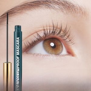 Long-Lasting Natural Waterproof Eyelash Mascara Fine Brush Head Base Forming Long Thickening Curling Non-Smudging Sweat-Proof