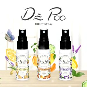 De Poo Toilet Spray สเปรย์กักกลิ่นไม่พึงประสงค์ นวัตกรรมใหม่ในการกักกลิ่นไม่พึงประสงค์ด้วยน้ำมันหอมระเหยธรรมชาติ