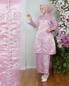 STELAN KEBAYA KURUNG BRIDAL PAYET M -3L/ KEBAYA KURUNG MELAYU / KEBAYA MEWAH / SET ROK KEBAYA PESTA