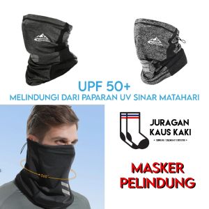 Masker Bandana & Head Scarf Sepeda Motor Hiking Ice Silk Anti-UV