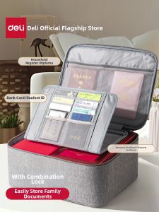 deli | Flame Retardant Document Storage Box