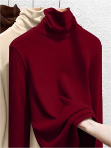 Trendy Warm Design Versatile Turtleneck Blouse