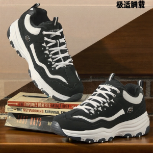 Skechers | รองเท้ากีฬา Skechers สำหรับผู้ชาย รองเท้าผ้าใบแบบลำลอง บุขนแกะ อบอุ่น ดีไซน์พอดีตัว รองเท้าพื้นยางแบบสวมสบาย