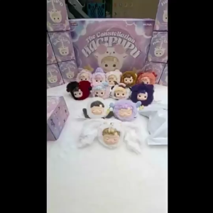 SG Fast Delivery Local Stock 1Pcs HACIPUPU Constellation Plush EZlink Charm Set Figurine Blind Box Dolls Zodiac Series Vinyl Plush Dolls