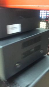 Videoke Complete Bundle Amplifier and Speaker HV208s with Platinum KBOX3 SD karaoke player with 21000 OPM/English songs platinum wired mic