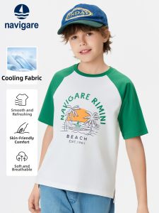 navigare kids | Boys Summer Lightweight Short Sleeve T-Shirt