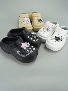 MAIHOOK Sandal Wanita Kodok 2025 Desain Unik Platform Wedges EVA Jelly Anti Slip Sendal Fuji Baim Series Dewasa #967