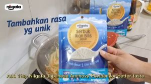 Japanese Anchovy Powder for Cooking anchovies perasa Serbuk Ikan Bilis Jepun Niigata untuk Masakan 100g or 500g