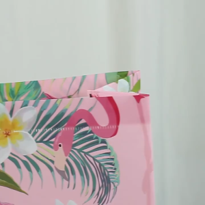 AT.MALL กระเป๋าผ้าสปันบอนด์ 🛍️ ลายน่ารักสดใส กันน้ำได้! พับเก็บได้ พกพาสะดวก