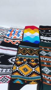 Briffgold - Kaos Kaki Motif Tribal Dewasa