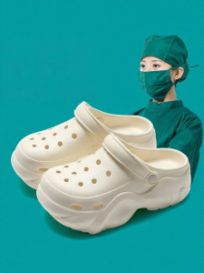 BAIMUQINGCHEN | Slip Resistant Odor Resistant Women Nurse Clogs