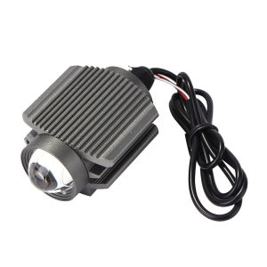 Motorcycle LED Waterproof Headlight Universal Dual Light Color Spotlight