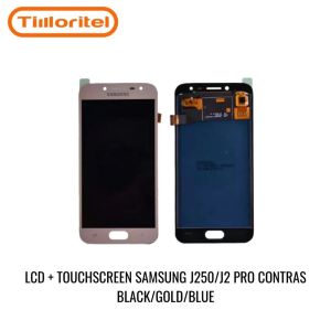 LCD GAL J2 PRO / J250 BLACK BLUE GOLD CONTRAS OEM BERKUALITAS DAN BERGARANSI