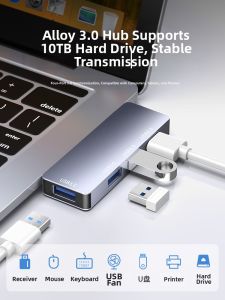 caibeike | Multi-port USB 3.0 Hub High-speed Transfer