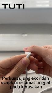 TUTI Kabel Data 3A 15W USB to Type C Charge Kabel Charger Type C Fast Charging 1m