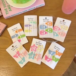 Jepit Rambut Korea Anak Perempuan Model Bintang Warna Jepitan Poni Hairclip Hiasan Rambut AK300