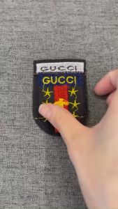 Miếng Sticker Thêu Ủi hình logo thương hiệu  cao cấp