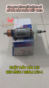 Rotor (Ruột) Máy Mài Ken 9950 / Henli 125-1