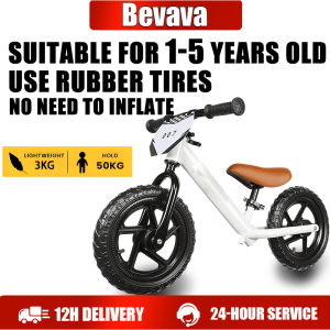 Pedal-Free Balance Bike for Kids Childrens Bicycle No Need To Inflate Suitable for Toddler Training for Kids Age 2-6 Years Old