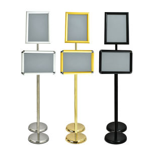 Directional Stand-up Signage Display Rack