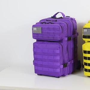 Ba Lô Chiến Thuật Nam 45L Molle Ba Lô Sinh Tồn 3 Ngày Dành Cho Săn Bắn Cắm Trại Đi Bộ Đường Dài Tập Gym Có Đai Đệm Khí