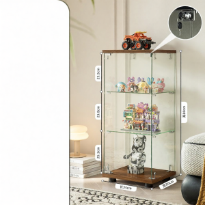 DMX | Vintage Transparent Dustproof Display Cabinet