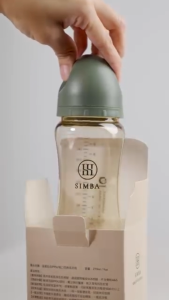 Simba PPSU Premium Allonge Wide Neck Feeding Bottle (7oz/ 9oz/ 12oz) Optional : Handle & Auto Straw