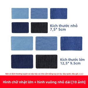 Miếng Dán Vá Quần Jeans Thời Trang Không Để Lại Dấu Vết Miếng Dán Vá Quần Áo Miếng Dán Vá Quần Áo Miếng Dán Vá Quần Áo
