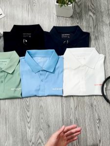 Áo thun thể thao YODY cổ polo phông lạnh mềm mịn thoáng mát khô nhanh co giãn thoải mái SAM5039