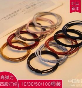 Dây Buộc Tóc Đàn Hồi Cao Nhiều Sợi Mới 2023 Dây Buộc Tóc Bền Cho Phụ Nữ Phụ Kiện Tóc Thời Trang Phong Cách Hàn Quốc Dây Buộc Tóc