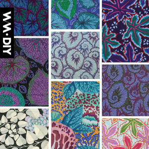 Vải Thêu DIY Vải Trang Trí Vải Vải Quần Áo Vải Vải Bàn Ăn Vải Lá Cây Lớn Kraft Handmade Vải Cotton 100% Mỹ