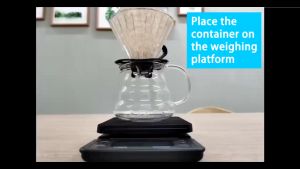 5kg/0.1g Drip Coffee Scale With Timer Portable Electronic Digital Kitchen Scale High Precision LCD Electronic Scales