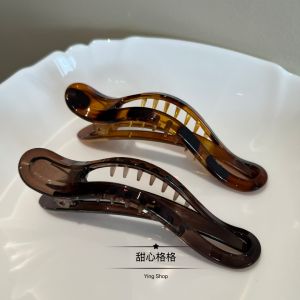 Kẹp Tóc Cỡ Lớn Thanh Lịch Không Gây Kích Ứng Cho Tóc Đuôi Ngựa Kẹp Tóc Một Từ Kẹp Tóc Cao Cấp Cho Phụ Nữ