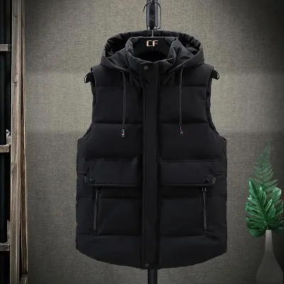 Rompi pria / Rompi motor / Jaket Vest Pria / Rompi tebal gelembung waterproof anti angin