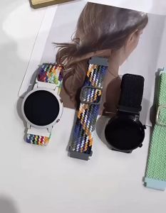 สายนาฬิกา เเบบยืด สําหรับ Amazfit Bip 3 pro Bip u pro Huami 20 mm สาย 20มม GTS4 mini (สำหรับ นาที 20 มม)