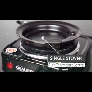 Kompor Listrik Satu Tungku - Electric Stove Idealife IL-401S Low Watt