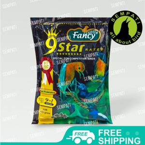 SEMPATI Pakan Burung Kenari Lovebird Finch Rumput Laut Fancy 9 Star PSSRIR