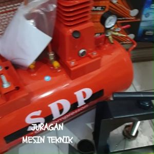 Mesin Kompresor Bensin SDP by Shark 1/4HP + Engine GX160 GX 160 Siap Pakai 30 Liter 0.25HP