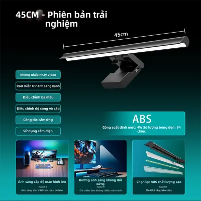 Langdu | Đèn học bảo vệ mắt dành cho sinh viên đại học đèn bàn làm việc đèn treo màn hình máy tính để bàn đèn bổ sung ánh sáng cho công việc văn phòng