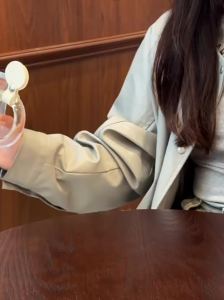 High Capacity Straw Glass Cup