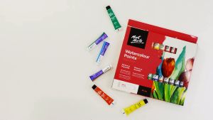 Cọ Mop Cọ vẽ Màu nước Mont Marte - Artist Brush Watercolour Traditional Mop