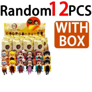 2026New Party Demon Slayeres Series Blind Box Car Decoration Desktop Computer Screen Hand Fashion Play Doll Birthday Gifts