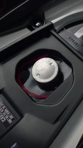 Acham Arm Gas Tank Cap Cover Aluminum Full CNC Arumi Universal With Sticker From Indonesia