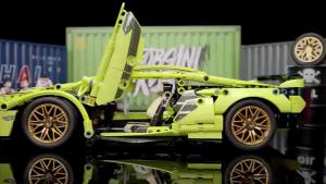 Sports Car Building Block Model Set Puzzle Racing Car Enthusiasts Kidsren Friends Birthday Toys Collection Gifts