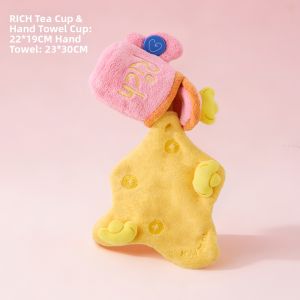 Hanging Cartoon Creative Towel for Kindergarten Children Thick Super Absorbent