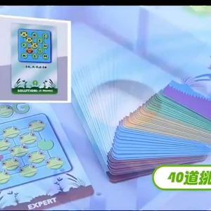 Trò Chơi Chiến Thuật Frog Hopper Peg Solitaire - Trò Chơi Trí Tuệ Giáo Dục Dành Cho Người Lớn Và Trẻ Em Quà Tặng Rèn Luyện Tư Duy Logic