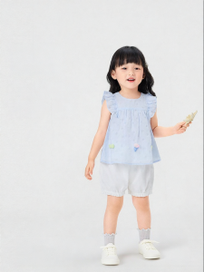Purcotton | Cotton Sweet Breathable Girls Outfit