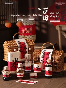 BENMEI | Quà Tặng Cưới Đón Nhà Rổ Tre